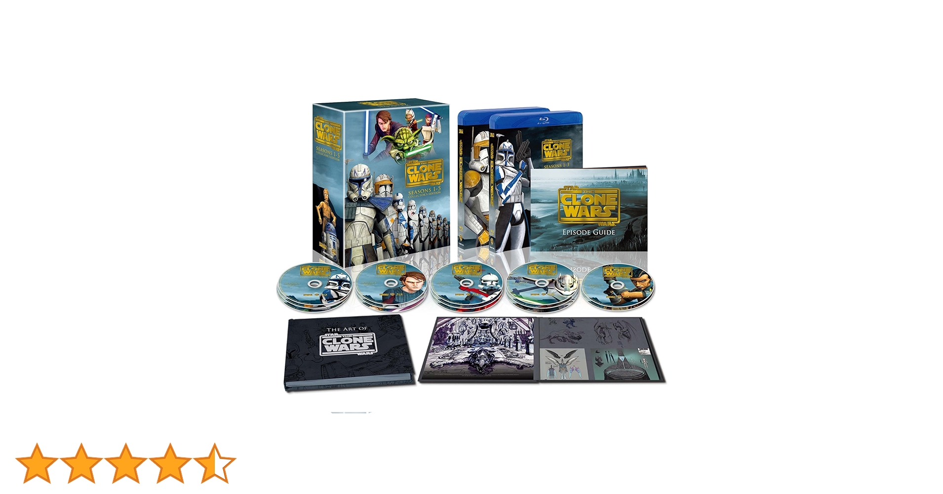 スターウォーズ:クローンウォーズ シーズン1〜5 DVDコンプリートボックス Amazon.co.jp: スター・ウォーズ:クローン・ウォーズ シーズン1